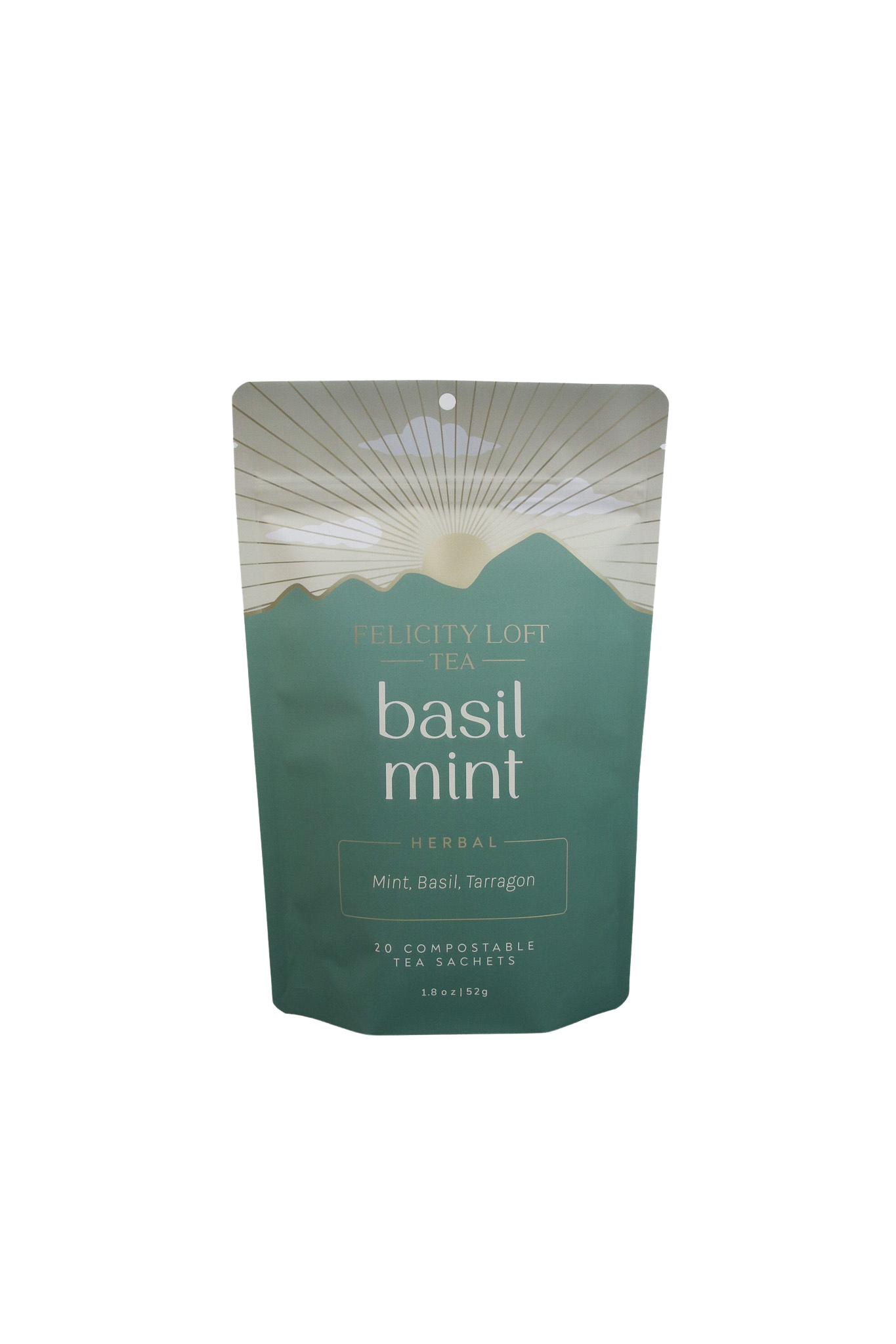 Basil Mint - Retail Compostable Sachets